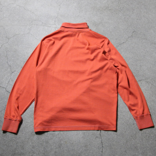 yonetomi new basic,ヨネトミ ニューベーシック,yonetomi 通販,yonetomi 東京取り扱い店舗,GARMENT DYED BORDER T-SHIRT TURTLE L/S