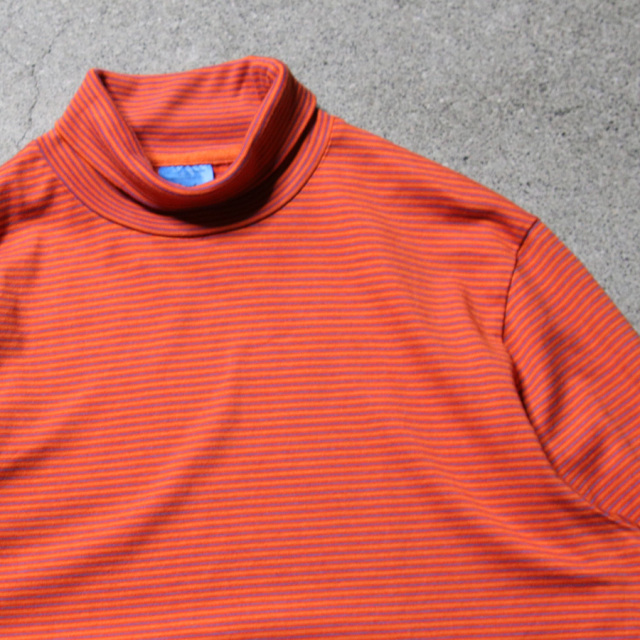 yonetomi new basic,ヨネトミ ニューベーシック,yonetomi 通販,yonetomi 東京取り扱い店舗,GARMENT DYED BORDER T-SHIRT TURTLE L/S
