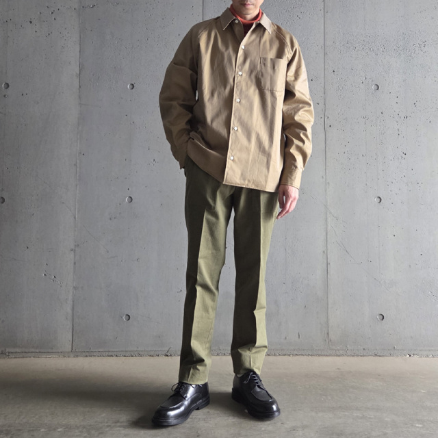 yonetomi new basic,ヨネトミ ニューベーシック,yonetomi 通販,yonetomi 東京取り扱い店舗,GARMENT DYED BORDER T-SHIRT TURTLE L/S