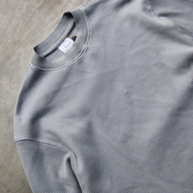 yonetomi new basic,ヨネトミ ニューベーシック,山形ニット,ニットファクトリーブランド,95-232-009,garment dye l/s pack tee