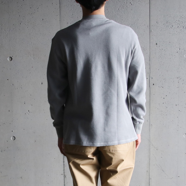 yonetomi new basic,ヨネトミ ニューベーシック,山形ニット,ニットファクトリーブランド,95-232-009,garment dye l/s pack tee