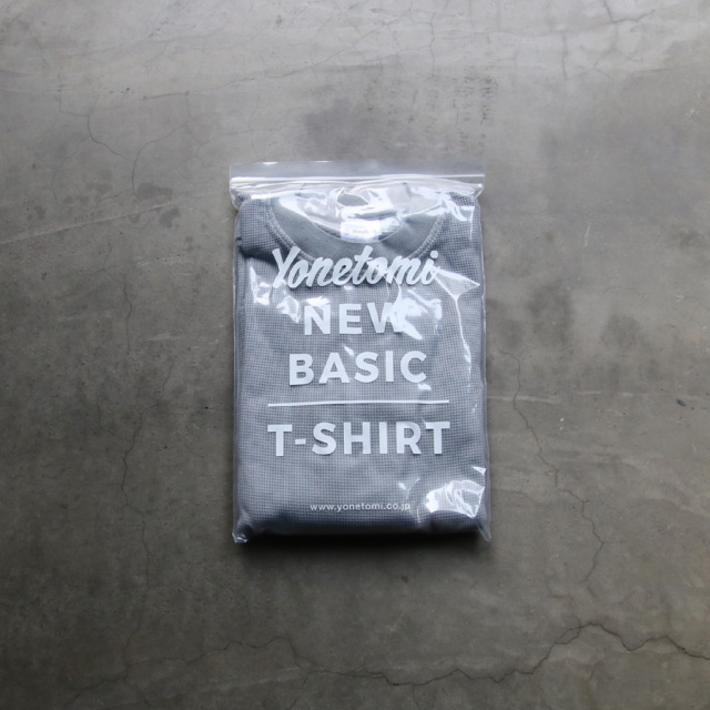 yonetomi new basic,ヨネトミ ニューベーシック,山形ニット,ニットファクトリーブランド,95-232-009,garment dye l/s pack tee