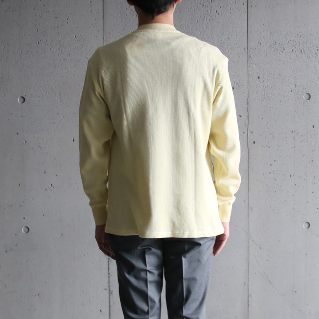 yonetomi new basic,ヨネトミ ニューベーシック,山形ニット,ニットファクトリーブランド,95-232-009,garment dye l/s pack tee