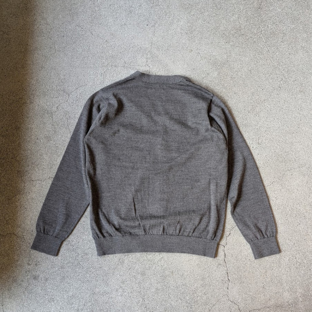 yonetomi new basic,ヨネトミ ニューベーシック,yonetomi 通販,yonetomi 東京取り扱い店舗,HIGH TWIST WOOL KNIT CARDIGAN,95-264-006