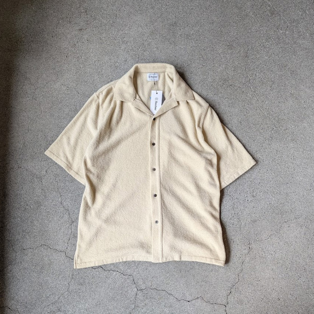 yonetomi new basic,ヨネトミ ニューベーシック,yonetomi 通販,yonetomi 東京取り扱い店舗,SURFER MOLE KNIT SHIRT