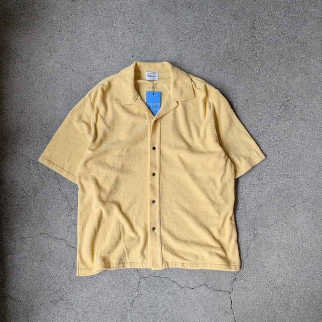 yonetomi new basic,ヨネトミ ニューベーシック,yonetomi 通販,yonetomi 東京取り扱い店舗,SURFER MOLE KNIT SHIRT
