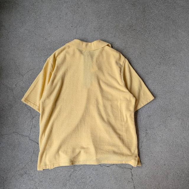 yonetomi new basic,ヨネトミ ニューベーシック,yonetomi 通販,yonetomi 東京取り扱い店舗,SURFER MOLE KNIT SHIRT