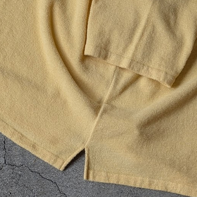 yonetomi new basic,ヨネトミ ニューベーシック,yonetomi 通販,yonetomi 東京取り扱い店舗,SURFER MOLE KNIT SHIRT