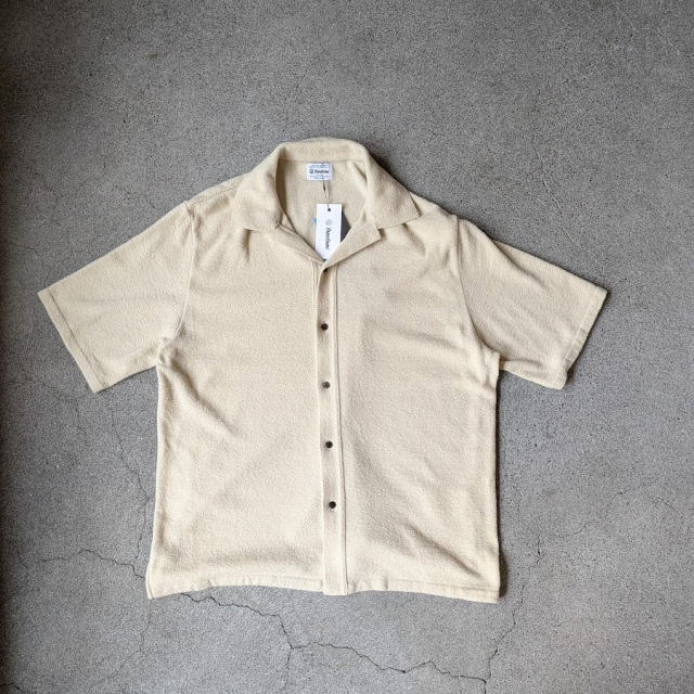 yonetomi new basic,ヨネトミ ニューベーシック,yonetomi 通販,yonetomi 東京取り扱い店舗,SURFER MOLE KNIT SHIRT