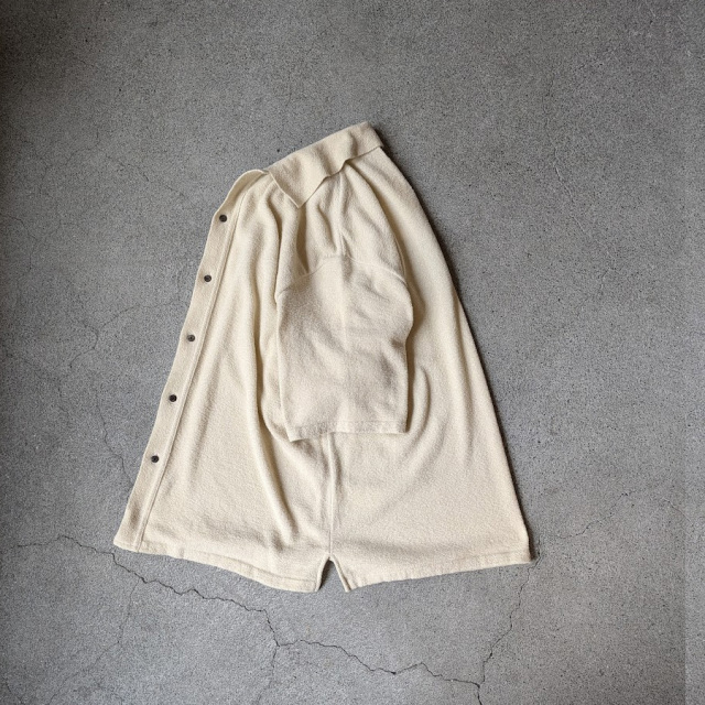 yonetomi new basic,ヨネトミ ニューベーシック,yonetomi 通販,yonetomi 東京取り扱い店舗,SURFER MOLE KNIT SHIRT