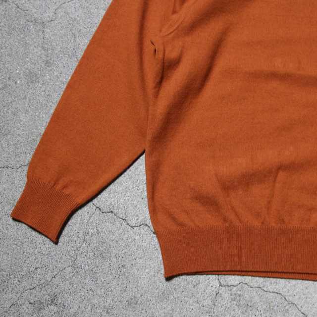 yonetomi new basic,ヨネトミ ニューベーシック,yonetomi 通販,yonetomi 東京取り扱い店舗,wave cotton knit p/o (solid),95-244-003