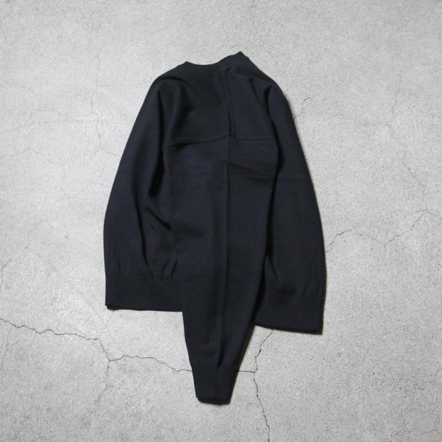 yonetomi new basic,ヨネトミ ニューベーシック,yonetomi 通販,yonetomi 東京取り扱い店舗,wave cotton knit p/o (solid),95-244-003