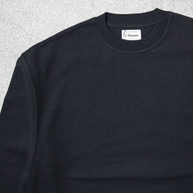 yonetomi new basic,ヨネトミ ニューベーシック,yonetomi 通販,yonetomi 東京取り扱い店舗,wave cotton knit p/o (solid),95-244-003
