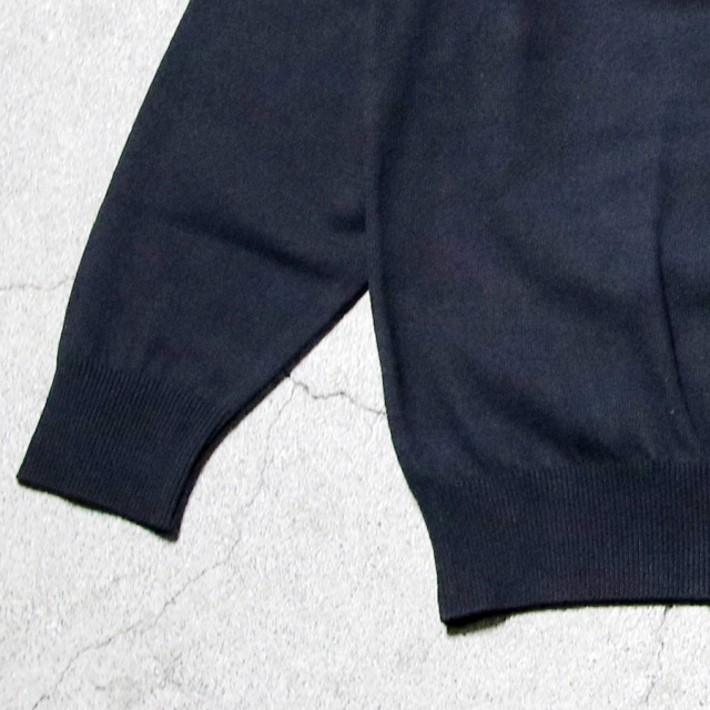 yonetomi new basic,ヨネトミ ニューベーシック,yonetomi 通販,yonetomi 東京取り扱い店舗,wave cotton knit p/o (solid),95-244-003