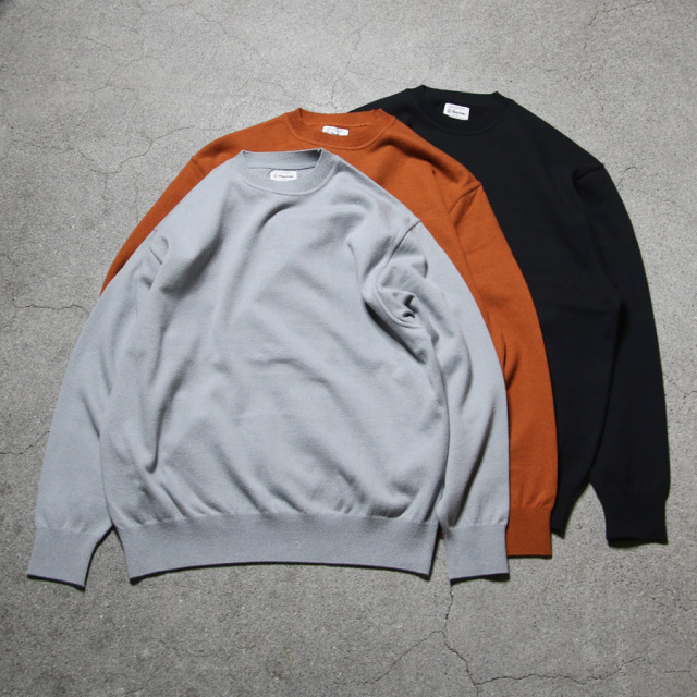 BLATTINO ベンチレーションナイロンクルーネック BLATTINO ベンチレーションナイロンクルーネック