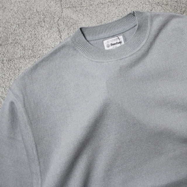 yonetomi new basic,ヨネトミ ニューベーシック,yonetomi 通販,yonetomi 東京取り扱い店舗,wave cotton knit p/o (solid),95-244-003