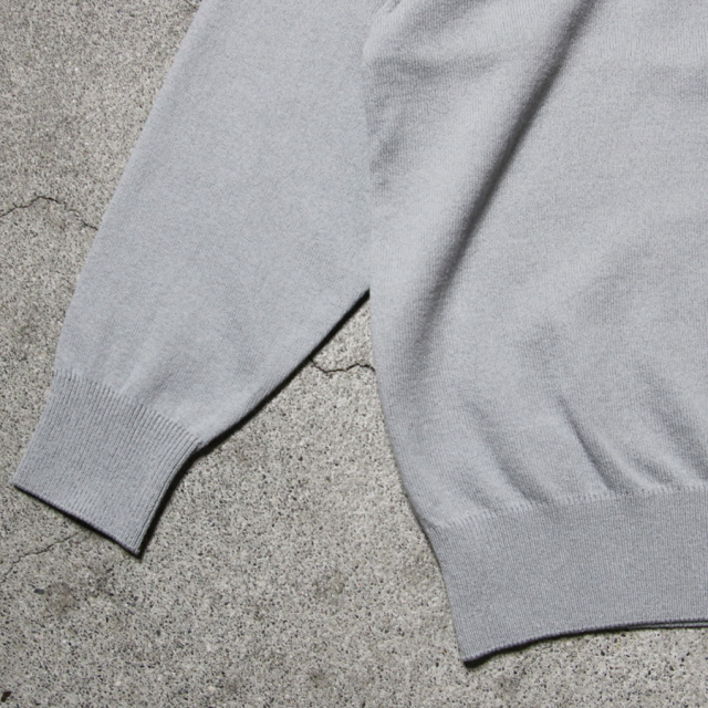 yonetomi new basic,ヨネトミ ニューベーシック,yonetomi 通販,yonetomi 東京取り扱い店舗,wave cotton knit p/o (solid),95-244-003