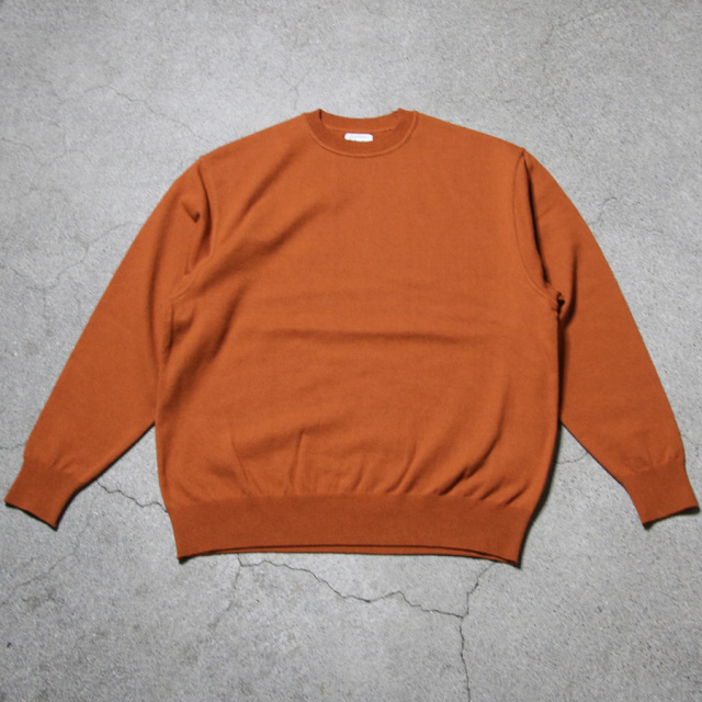 yonetomi new basic,ヨネトミ ニューベーシック,yonetomi 通販,yonetomi 東京取り扱い店舗,wave cotton knit p/o (solid),95-244-003
