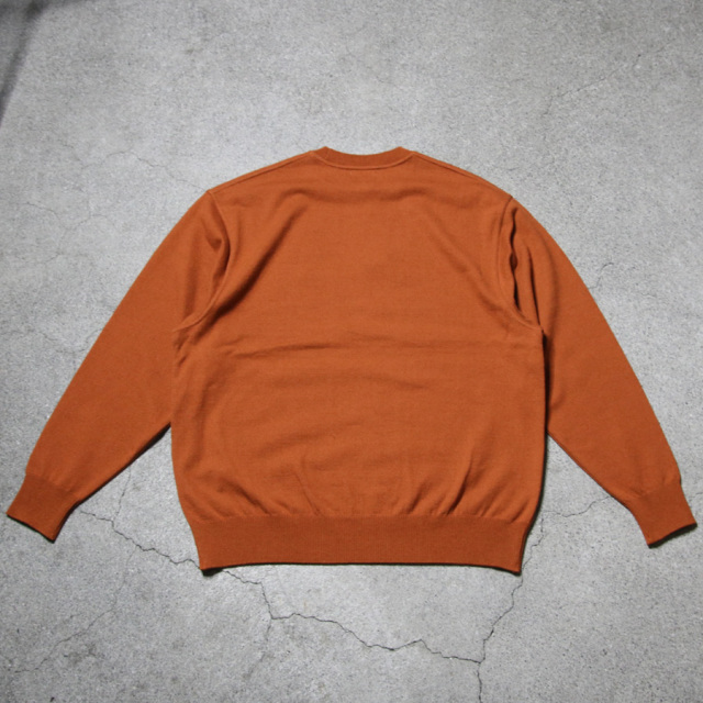 yonetomi new basic,ヨネトミ ニューベーシック,yonetomi 通販,yonetomi 東京取り扱い店舗,wave cotton knit p/o (solid),95-244-003