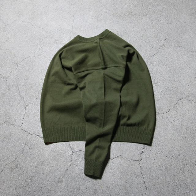 yonetomi new basic,ヨネトミ ニューベーシック,yonetomi 通販,yonetomi 東京取り扱い店舗,wave cotton knit p/o,95-254-006