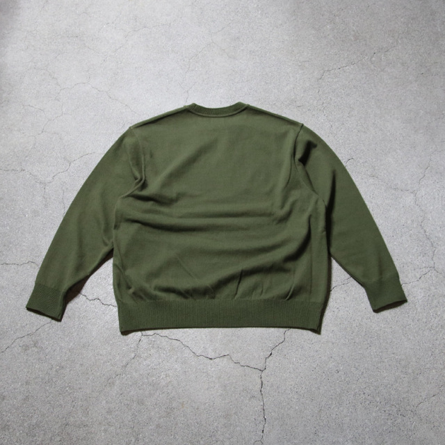 yonetomi new basic,ヨネトミ ニューベーシック,yonetomi 通販,yonetomi 東京取り扱い店舗,wave cotton knit p/o,95-254-006