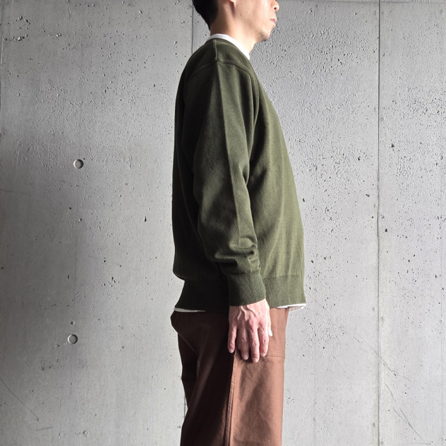 yonetomi new basic,ヨネトミ ニューベーシック,yonetomi 通販,yonetomi 東京取り扱い店舗,wave cotton knit p/o,95-254-006