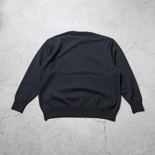 yonetomi new basic,ヨネトミ ニューベーシック,yonetomi 通販,yonetomi 東京取り扱い店舗,wave cotton knit p/o,95-254-006