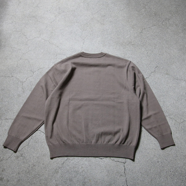 yonetomi new basic,ヨネトミ ニューベーシック,yonetomi 通販,yonetomi 東京取り扱い店舗,wave cotton knit p/o,95-254-006