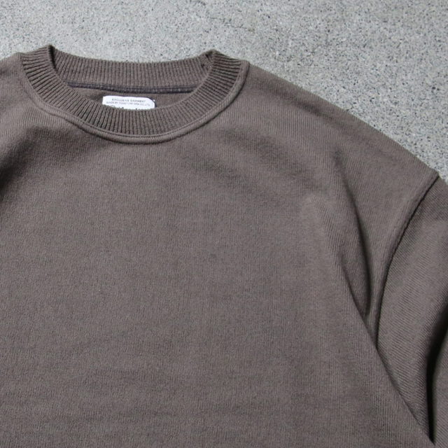 yonetomi new basic,ヨネトミ ニューベーシック,yonetomi 通販,yonetomi 東京取り扱い店舗,wave cotton knit p/o,95-254-006