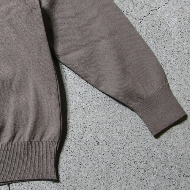 yonetomi new basic,ヨネトミ ニューベーシック,yonetomi 通販,yonetomi 東京取り扱い店舗,wave cotton knit p/o,95-254-006