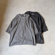curly,カーリー,curly 通販,curly 東京取り扱い店舗,CURLY&Co.,PRIME WOOL PLAIN TEE,CURLY BLACK LABEL