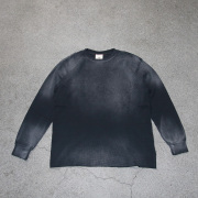 MOOJI MOOJI ,ムージームージー,made in usa,フェード加工,classic waffle thermal aged,moo-25f-9