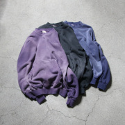 MOOJI MOOJI ,ムージームージー,MOOJI MOOJI 東京取り扱い店舗,MOOJI MOOJI 通販,OVERSIZE KANGAROO POCKET CREW AGED