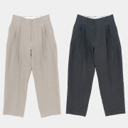 still by hand 通販,still by hand 東京取り扱い店舗,PT07252,Linen 2Tuck Wide Tapered Pants