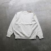 yonetomi new basic,ヨネトミ ニューベーシック,RIGID CASHMERE SWEATER,リジッドカシミヤセーター