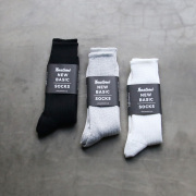 yonetomi new basic,ヨネトミ ニューベーシック,山形ニット,ニットファクトリーブランド,cotton silk rib socks,