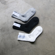 YUQRI,ユクリ,PUFF PILE SHORT CREW SOCKS