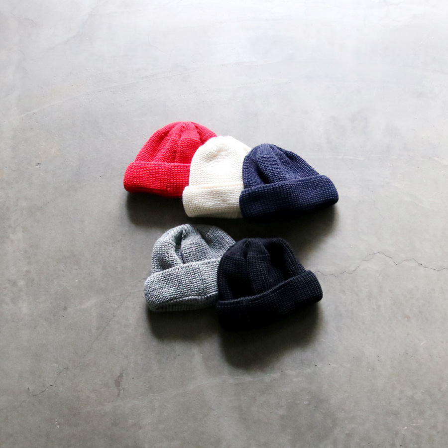 ナイジェルケーボン　US NAVY KNIT CAP WOOL ネイビー ナイジェルケーボンUS NAVY KNIT CAP WOOL ネイビー