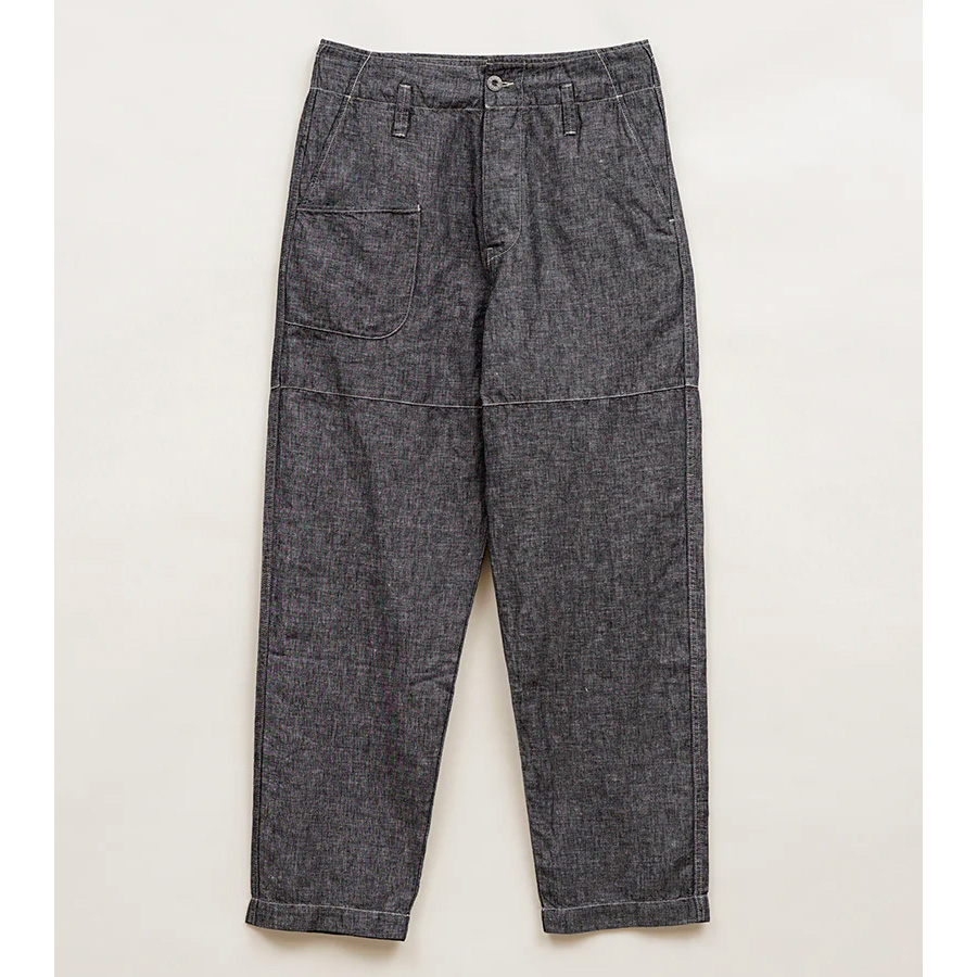 ナイジェル・ケーボン,lybro,ライブロ,Nigel Cabourn 通販,Nigel Cabourn 東京取り扱い店舗,ANGLED PANT - LINEN DENIM