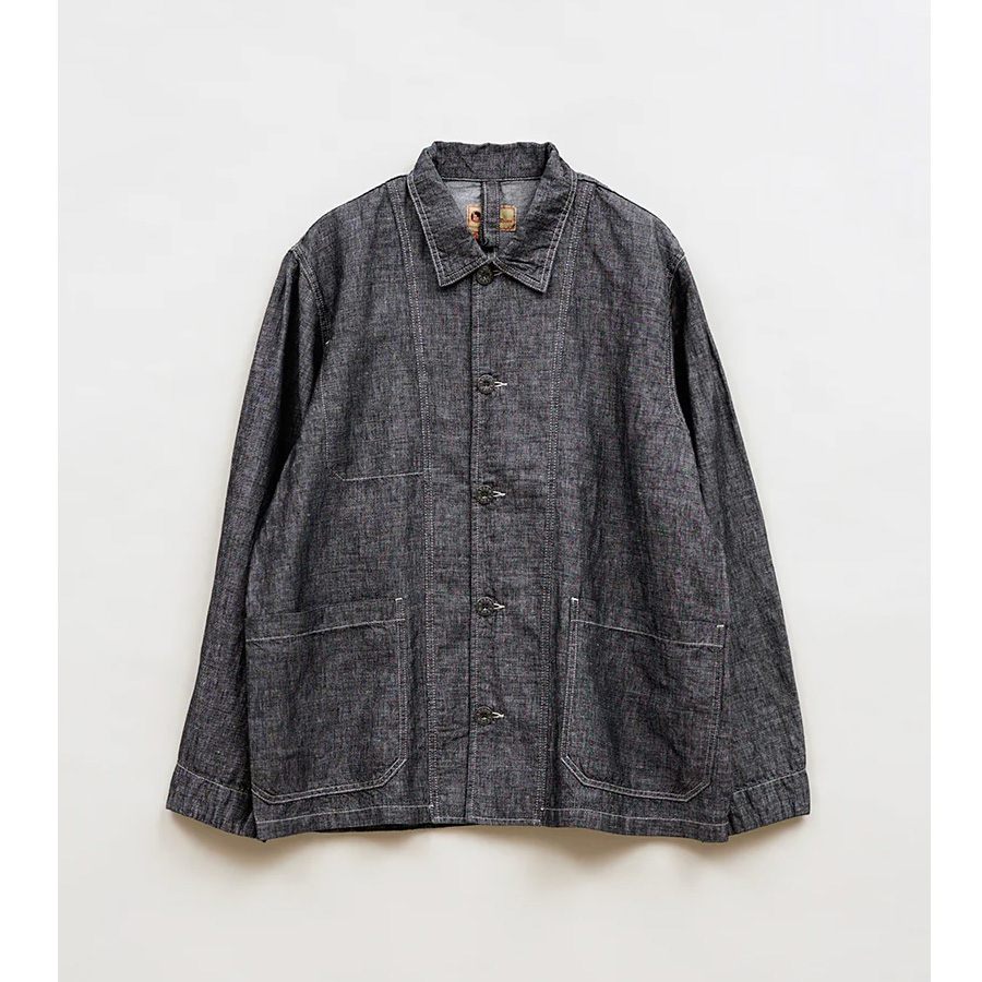 ナイジェル・ケーボン,lybro,ライブロ,Nigel Cabourn 通販,Nigel Cabourn 東京取り扱い店舗,CHORE JACKET - LINEN DENIM