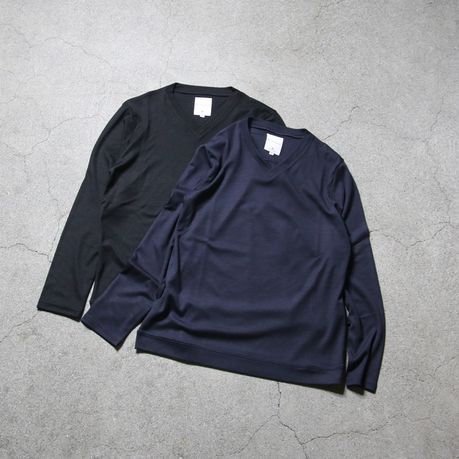 Re 東京取り扱い店舗,Re 通販,Re made in tokyo japan,アールイーメイドイントウキョウジャパン,dress wool knit v-neck