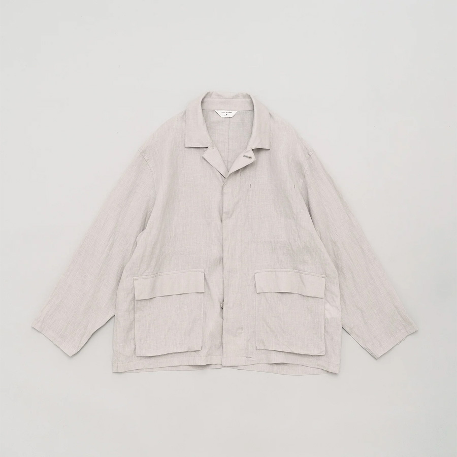 still by hand 通販,still by hand 東京取り扱い店舗,スティルバイハンド,BL01262,linen coverall