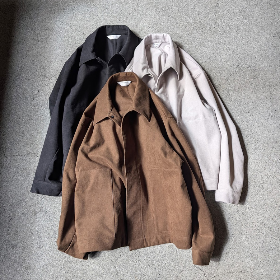 still by hand 通販,still by hand 東京取り扱い店舗,スティルバイハンド,Synthetic leather short blouson, BL07263