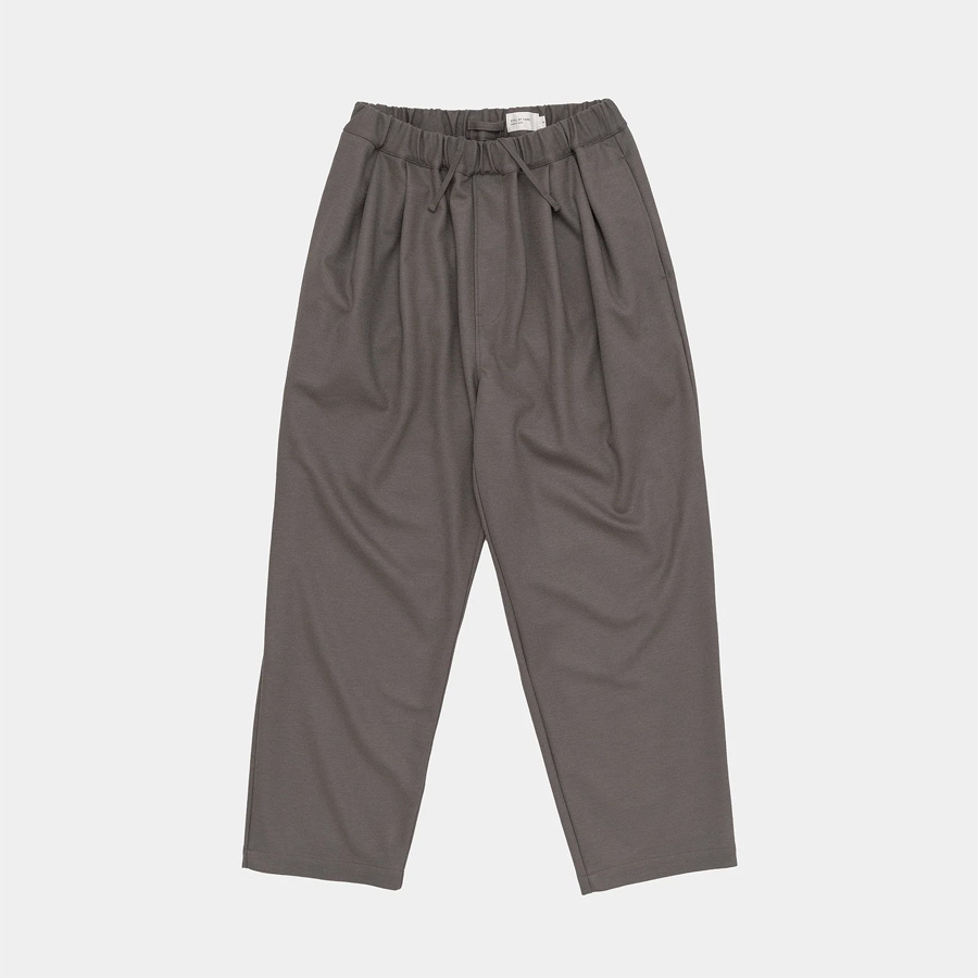 still by hand 通販,still by hand 東京取り扱い店舗,スティルバイハンド,Wool jersey two tuck pants, CS04253