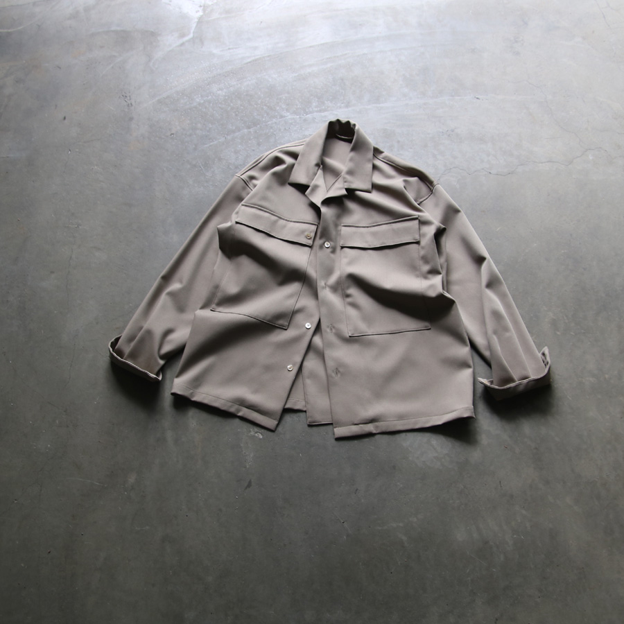 seeall,シーオール,opencollar military shirts