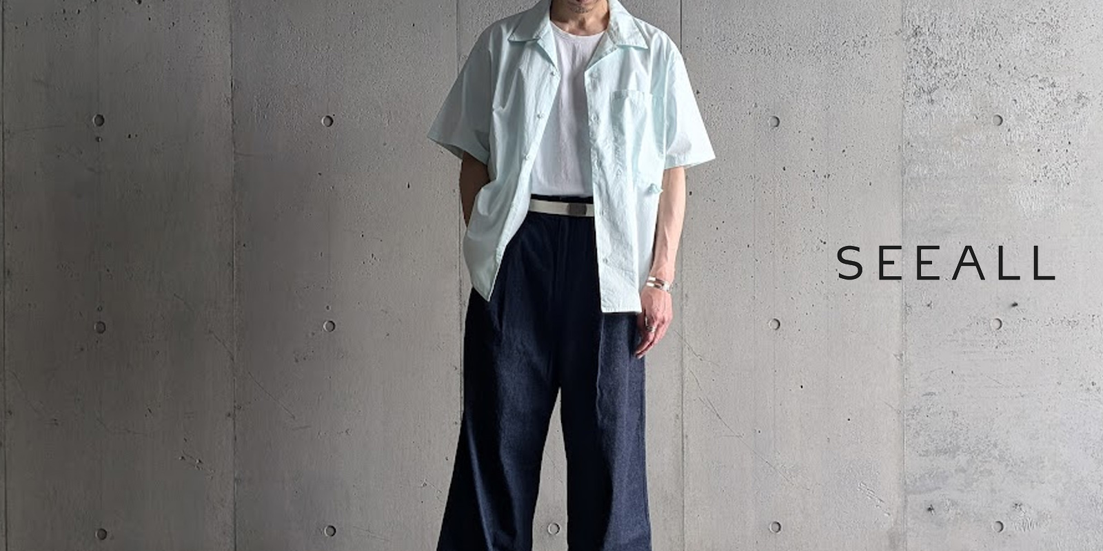 seeall,シーオール,seeal 東京取り扱い店舗,seeal 通販,general purpose shirts,SAU63 SH386-i001