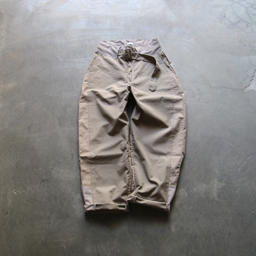 seeall,シーオール,reconstructed trench pants