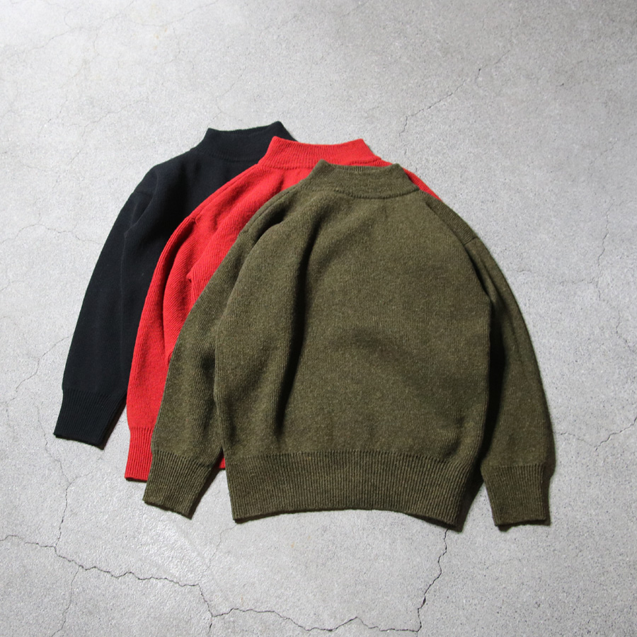 alvana アルヴァナ セーター alvana アルヴァナ】5G WOOL KNIT 5ゲージウールニット A3W-K002