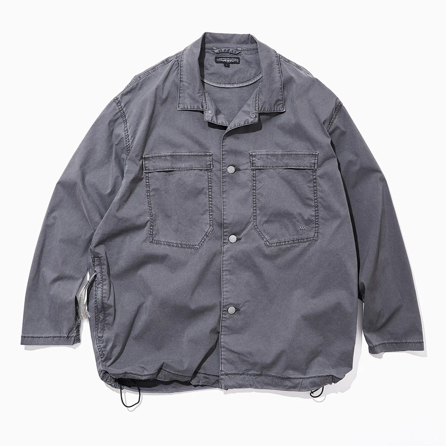 SEEALL (シーオール) [ OVERSIZED BLOUSON(SHORT VALMACAAN) ] レーン 