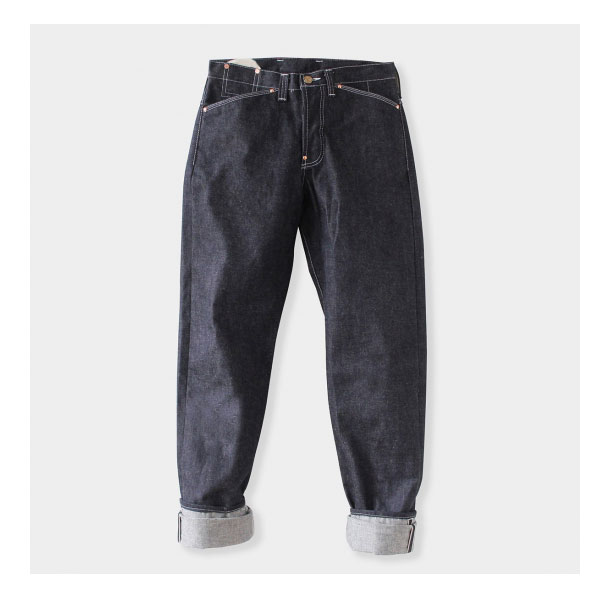 TENDER CO. (テンダー) [130 UNBORN INDIGO] TAPERED JEANS  